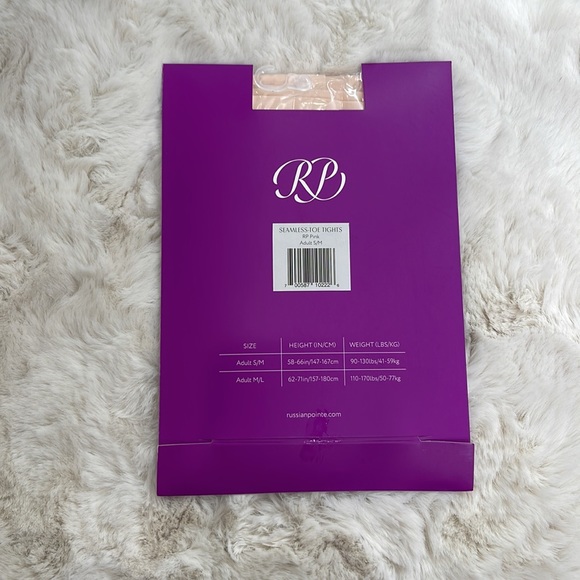 Russian Pointe- Convertible Tights - Picture 3 of 3